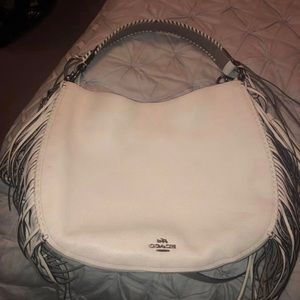 Coach leather handbag